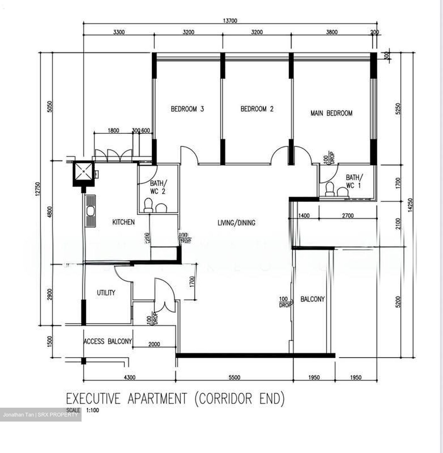Blk 122 Bukit Batok Central (Bukit Batok), HDB Executive #584983321
